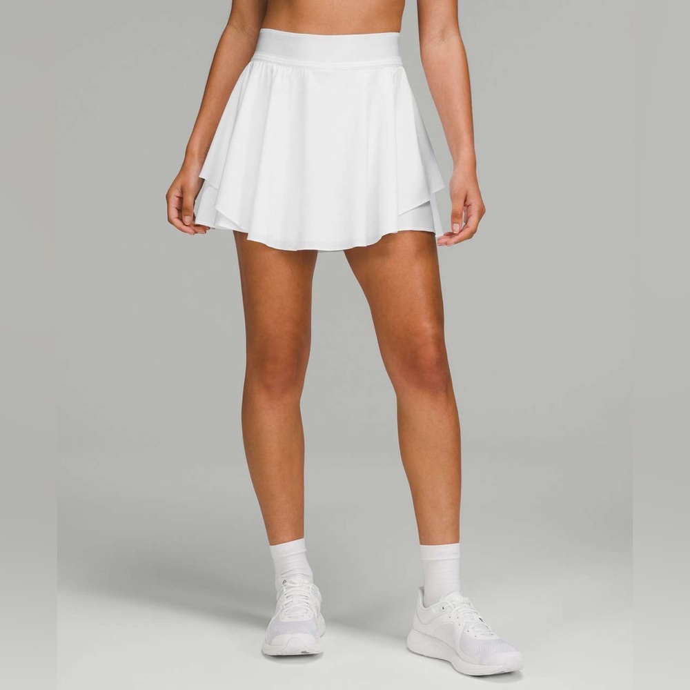 Lululemon Court Revival Skirt | white